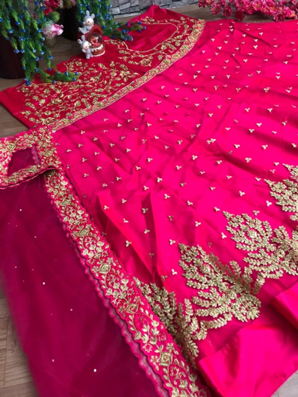  PARTYWEAR EMBROIDERED WORK LEHENGA CHOLI🎊💐💃